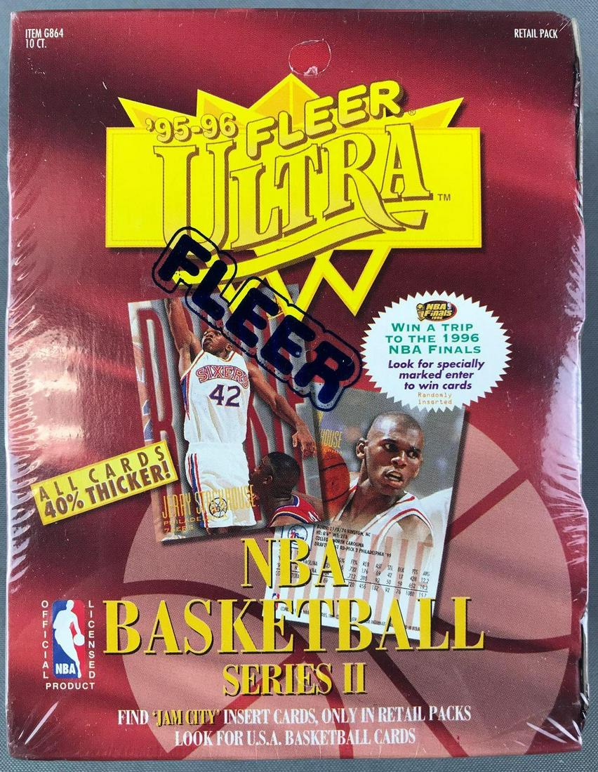 1995 Fleer Ultra Basketball Series 2 Sealed Box (1 of 3)