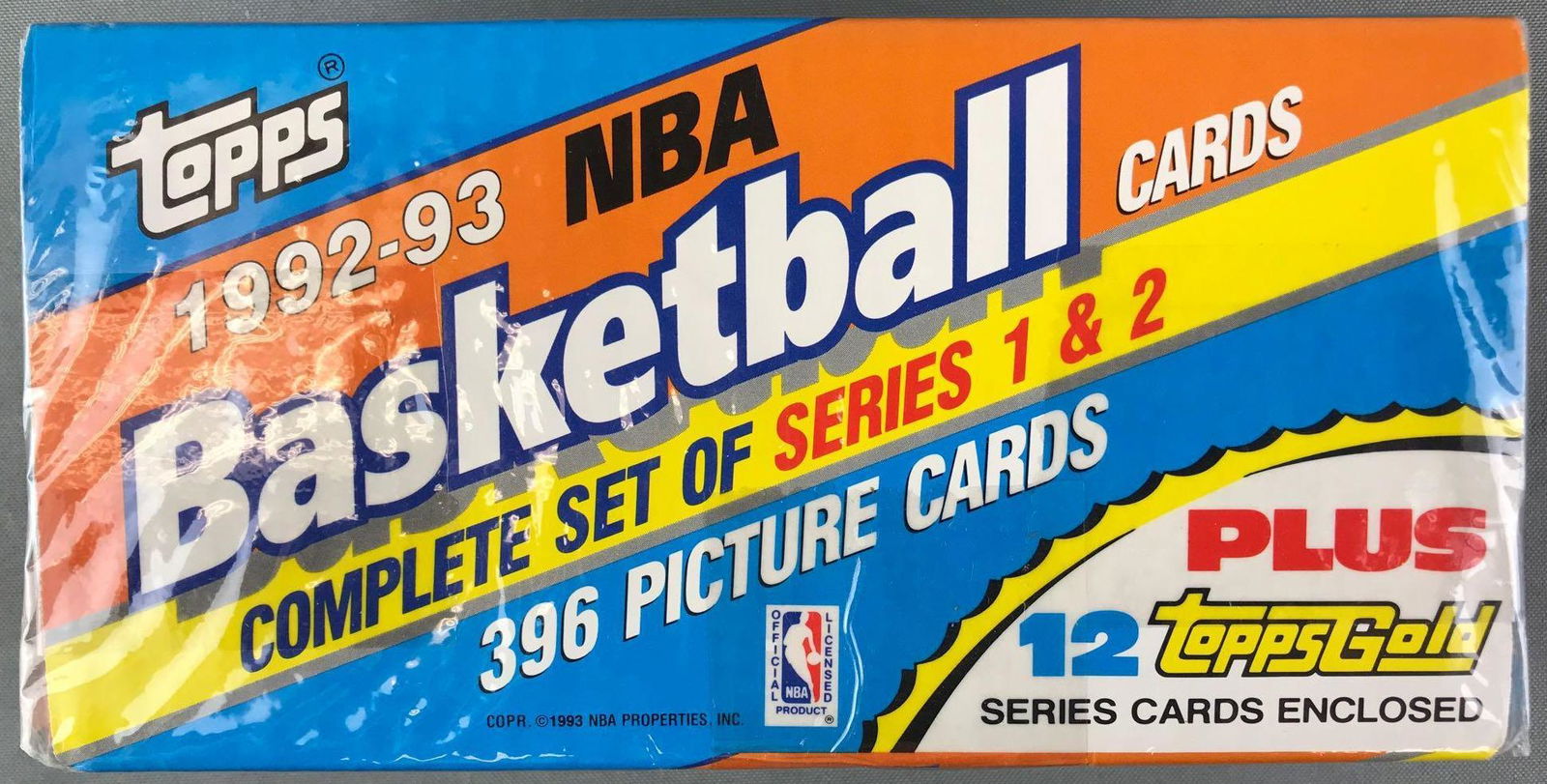 1992 Topps Basketball Factory Set Sealed (1 of 4)