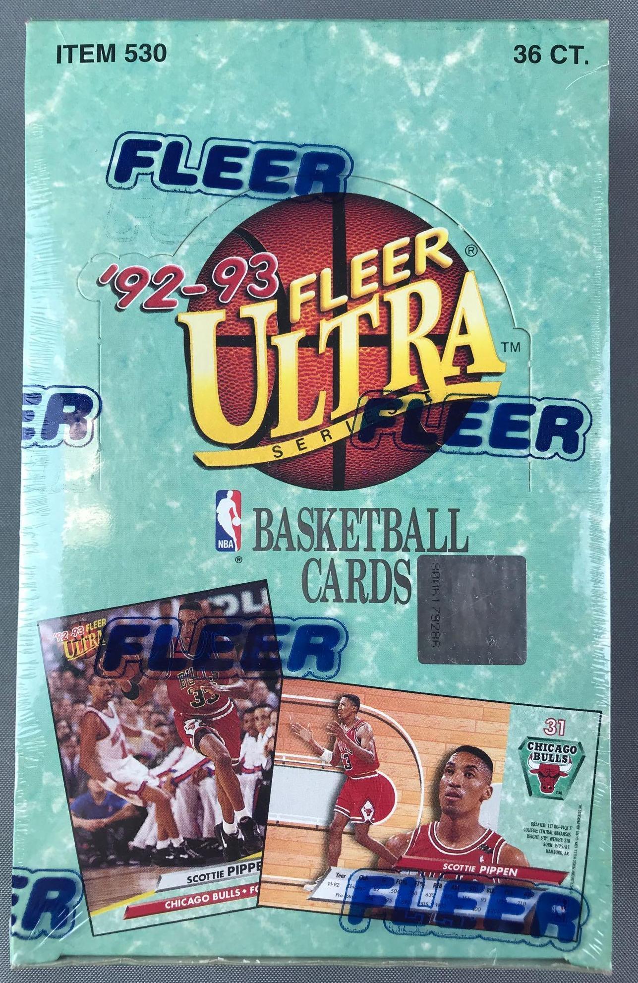 1992 Fleer Ultra Basketball Series 1 Sealed Box (1 of 4)