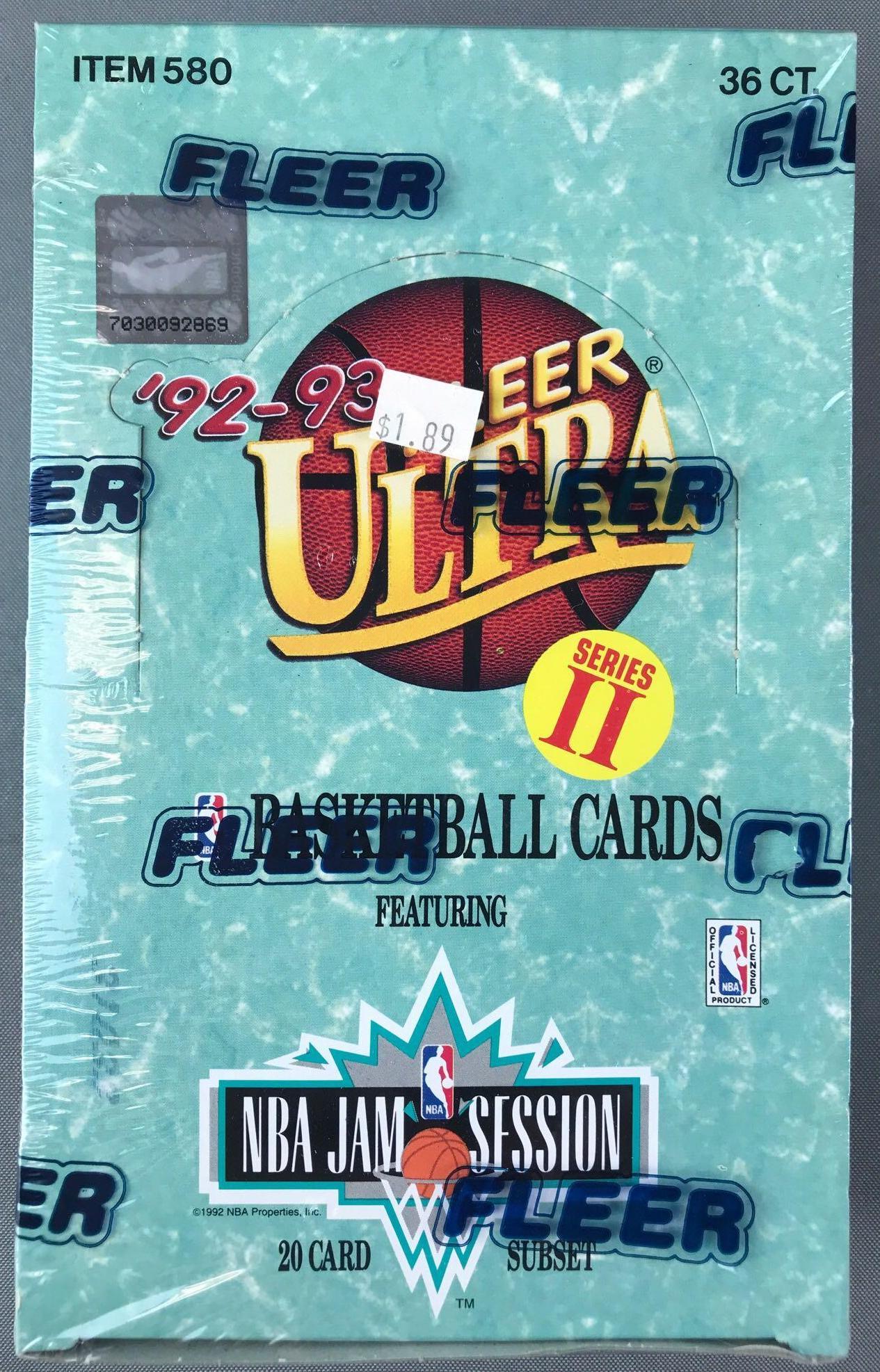 1992 Fleer Ultra Basketball Series 2 Sealed Box (1 of 4)