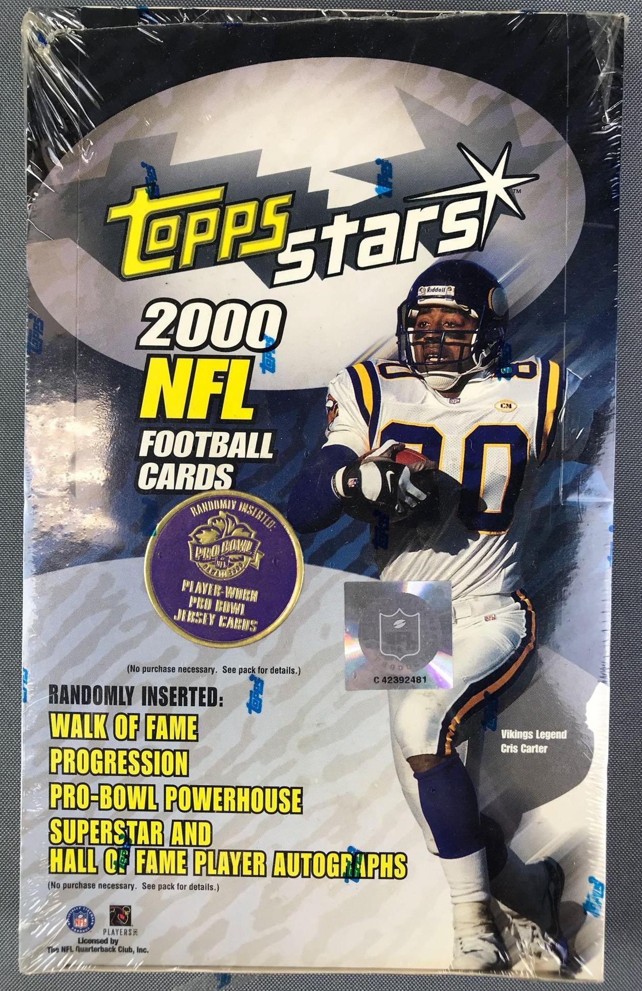 2000 Topps Stars Football Sealed Box (1 of 4)