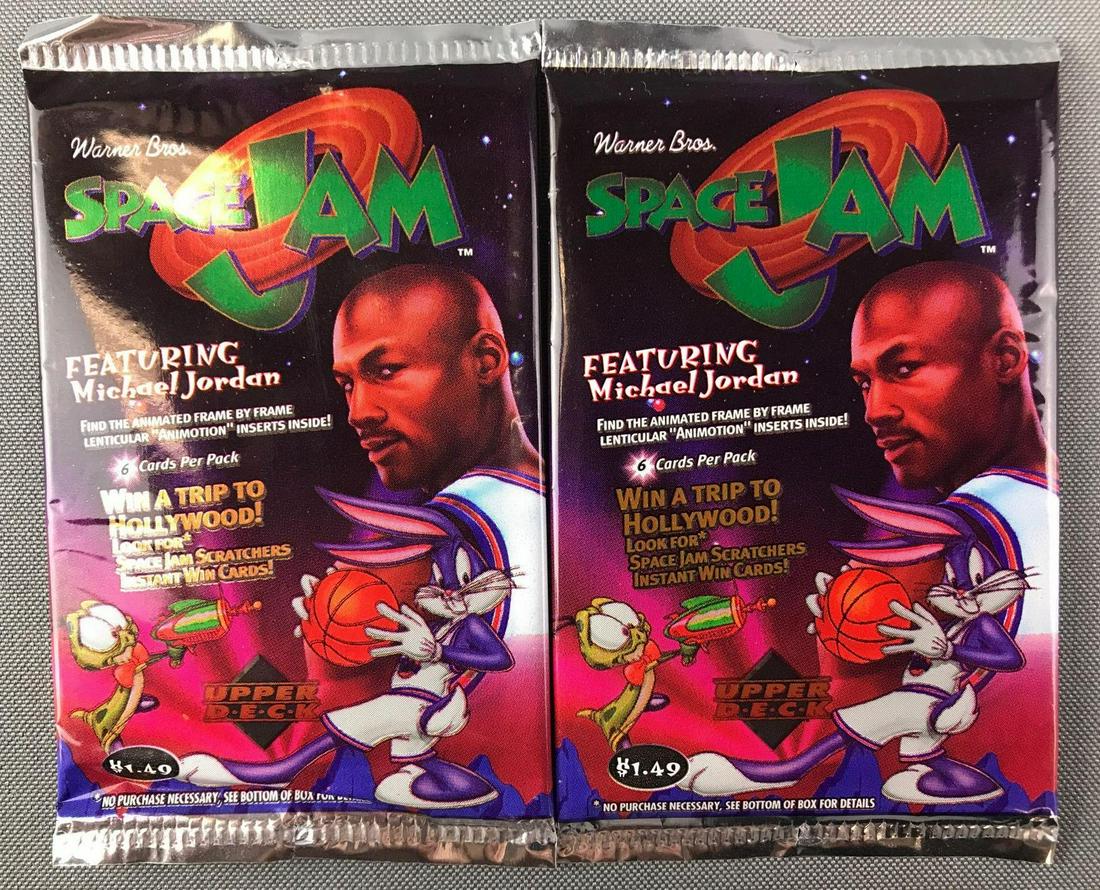 2 1996 Upper Deck Space Jam Packs (1 of 2)