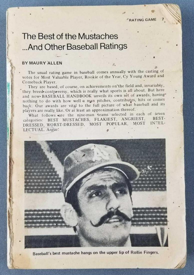 1973 Complete handbook of baseball with autographs (1 of 13)