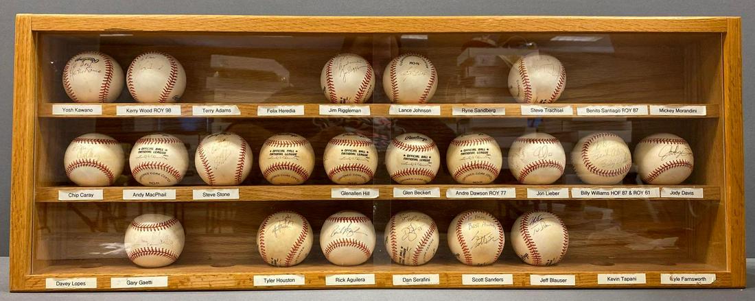 Group of 21 Signed Baseballs (1 of 11)