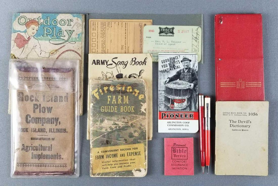 Group of booklets., passes and more (1 of 3)