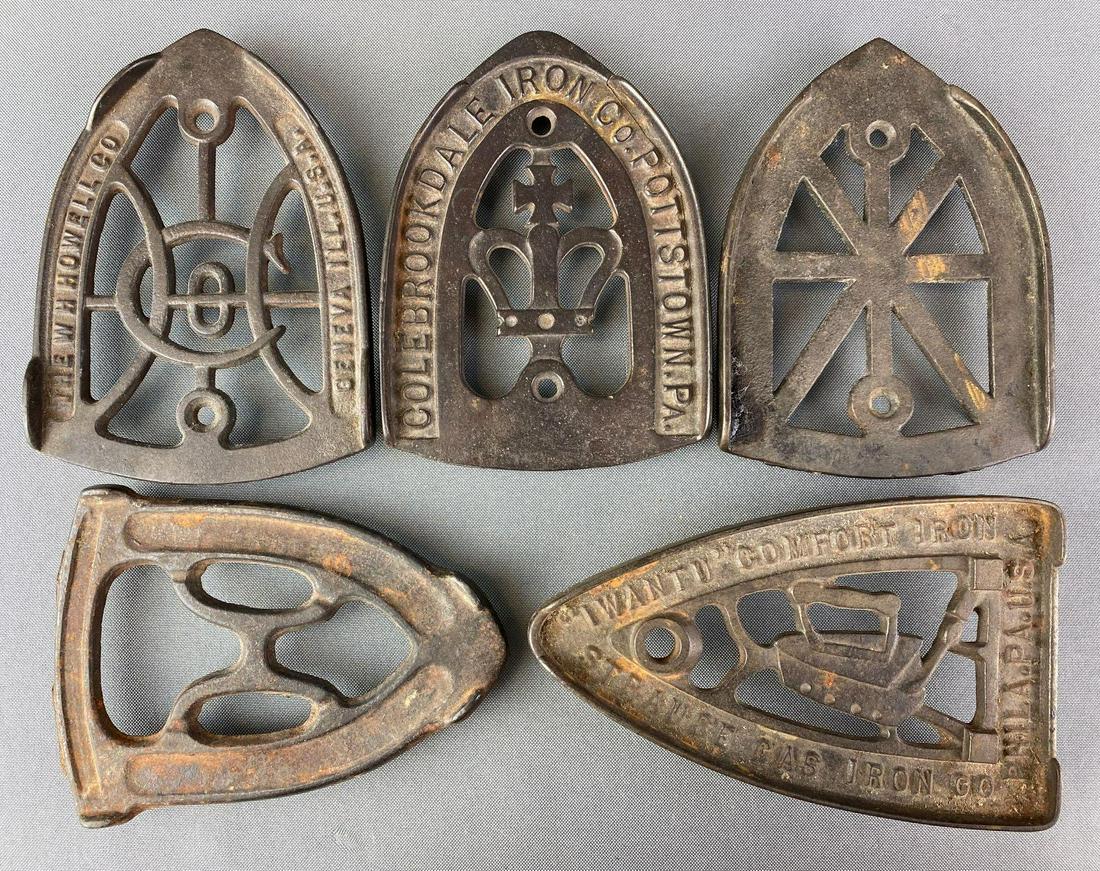 Group of 5 Metal Trivets (1 of 5)