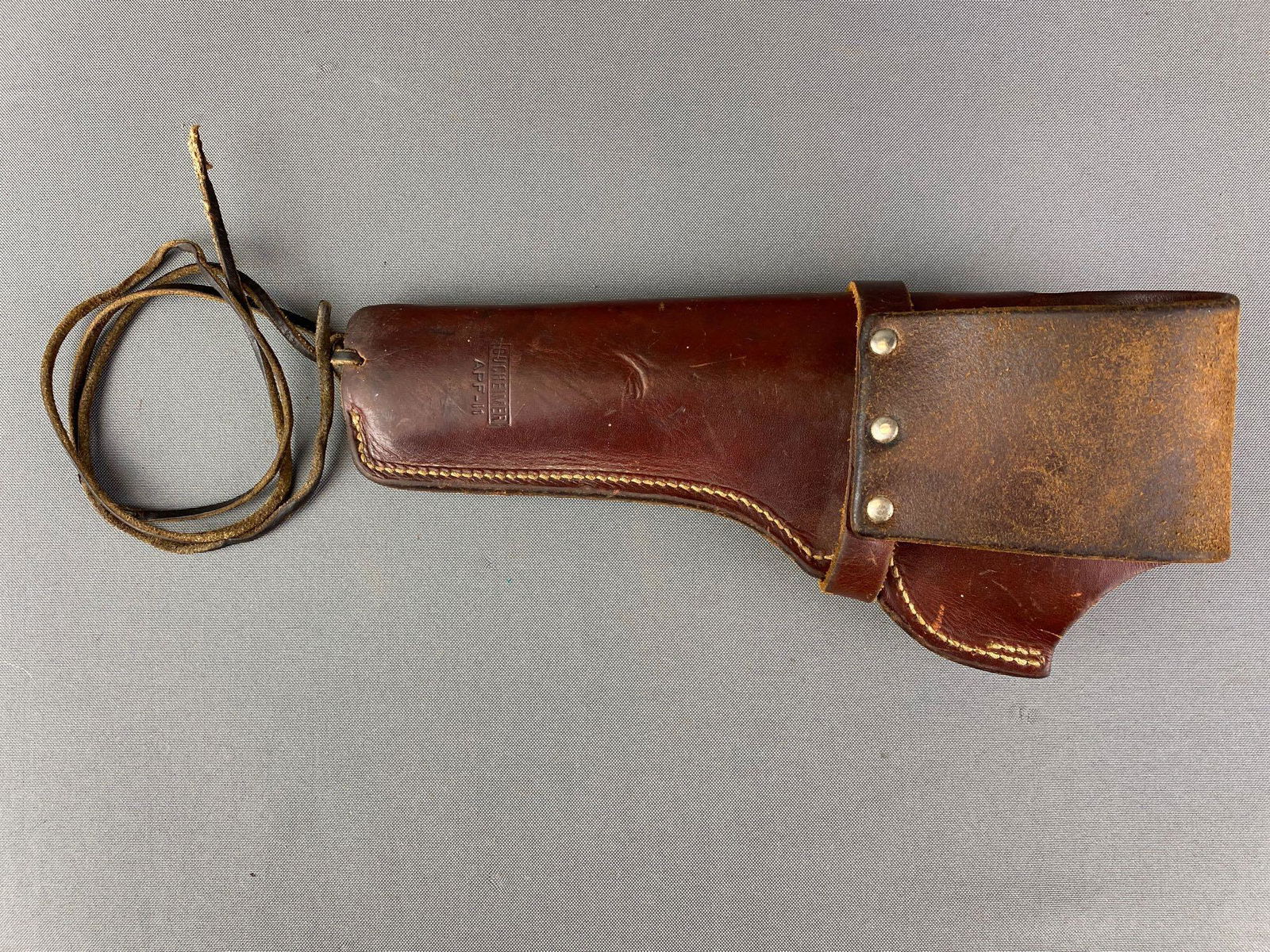 Leather Holster and Belt (1 of 5)