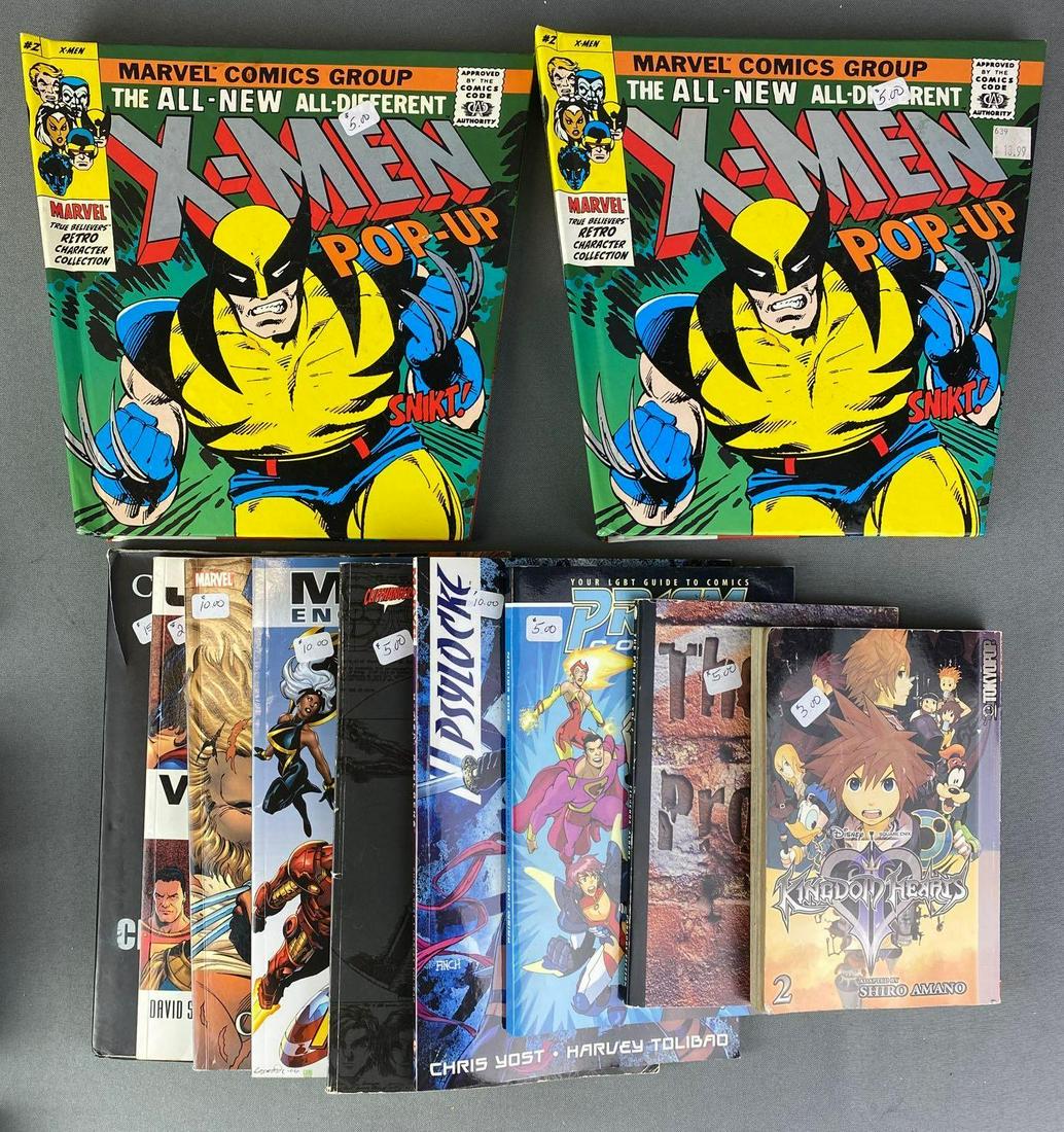 Group of 9 Superhero Themed Books and More (1 of 5)