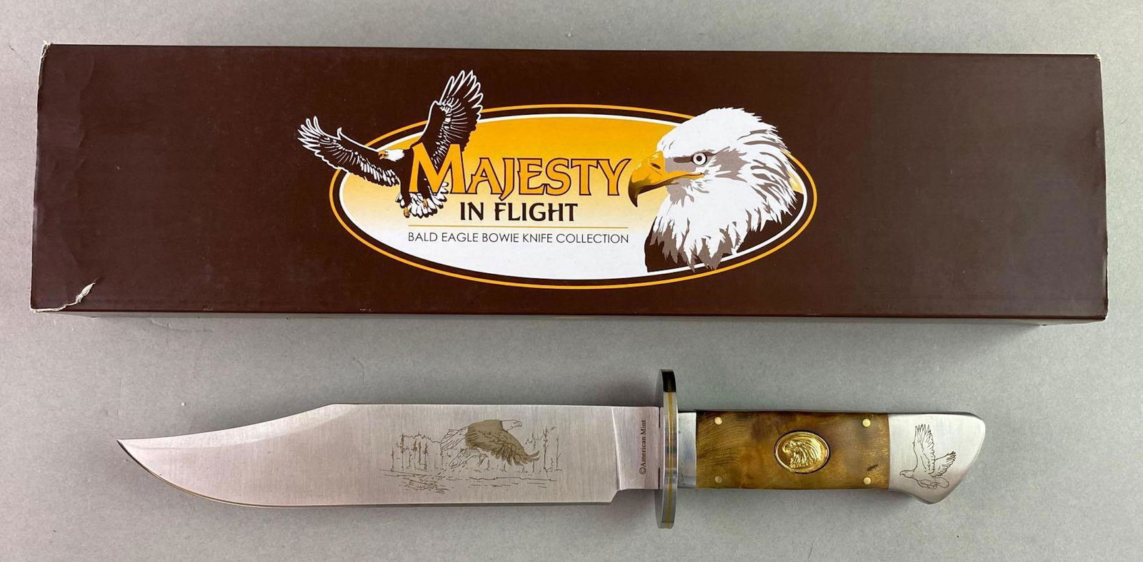 Majesty in Flight Bald Eagle Commemorative Knife (1 of 6)