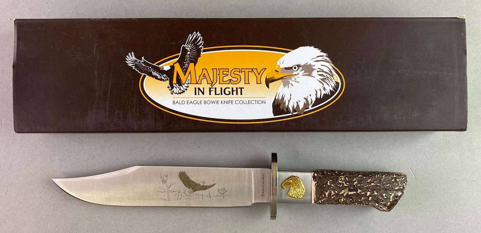 Majesty in Flight Bald Eagle Commemorative Knife (1 of 5)