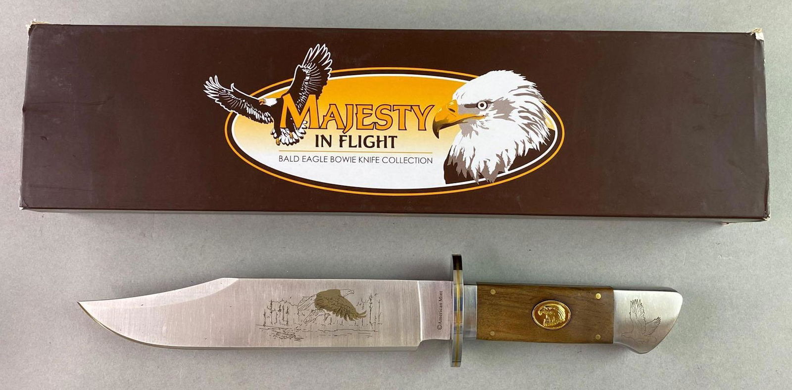 Bald Eagle Commemorative Bowie Knife (1 of 6)
