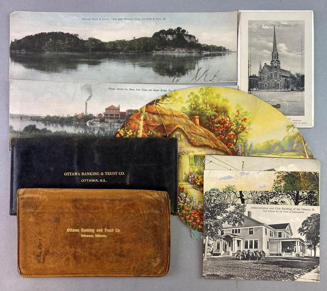 Group of 10 Ottawa Illinois Ephemera (1 of 11)