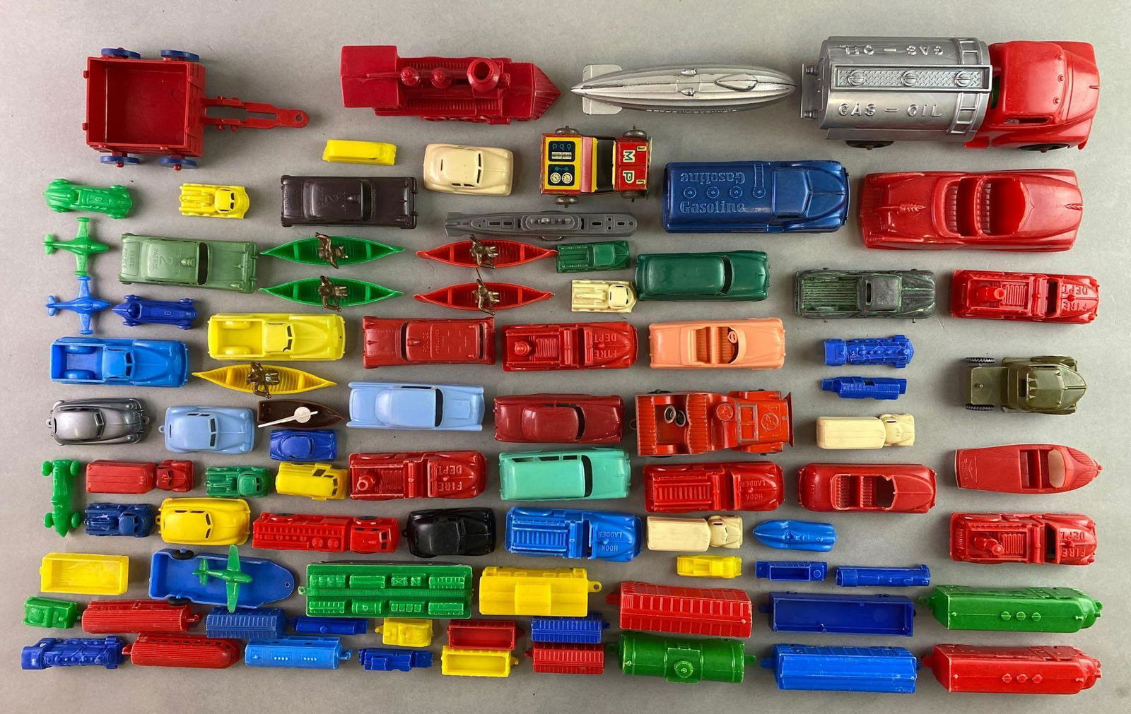 Group of 75 Plus Vintage Toy Vehicles (1 of 5)