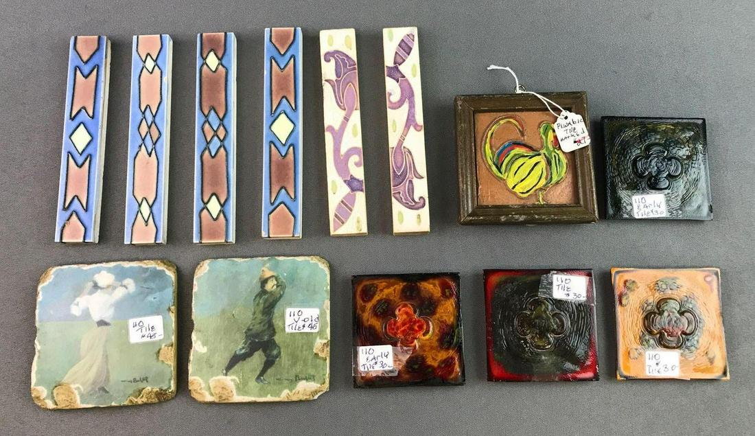Group of assorted ceramic tiles (1 of 2)