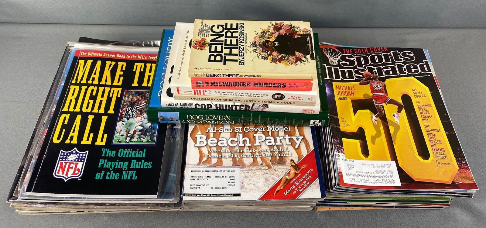 Group of 50+ assorted magazines and books (1 of 6)