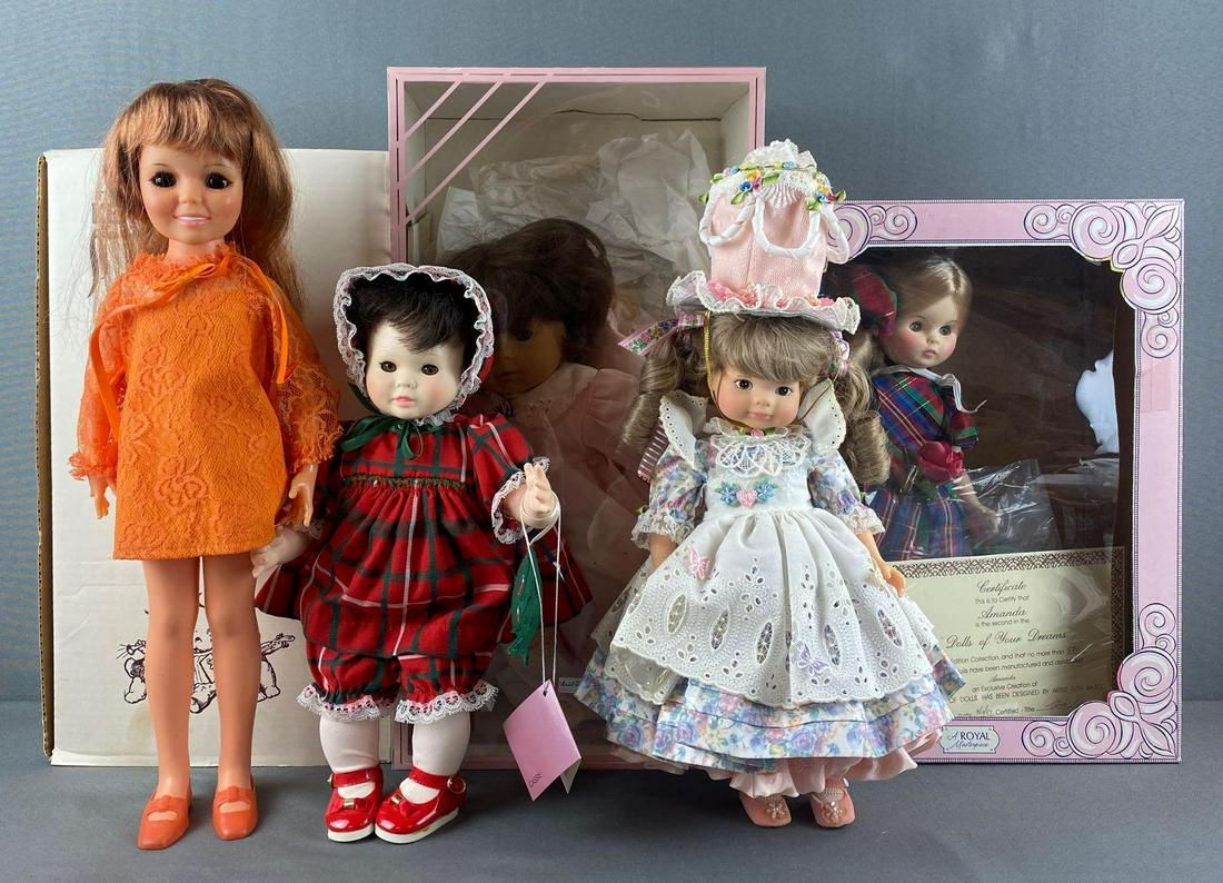 Group of 6 assorted collector dolls (1 of 6)