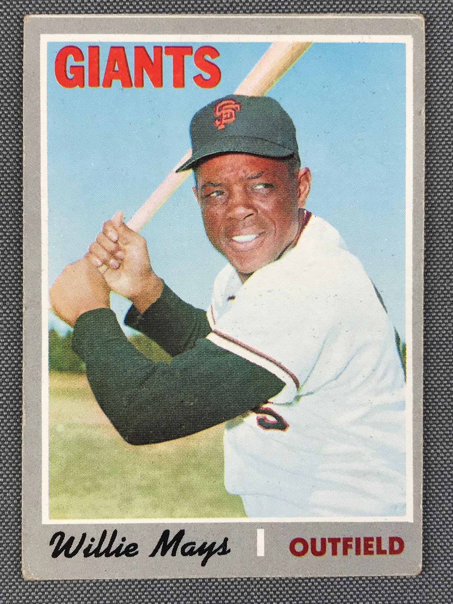 1971 Topps Willie Mays #600: VG