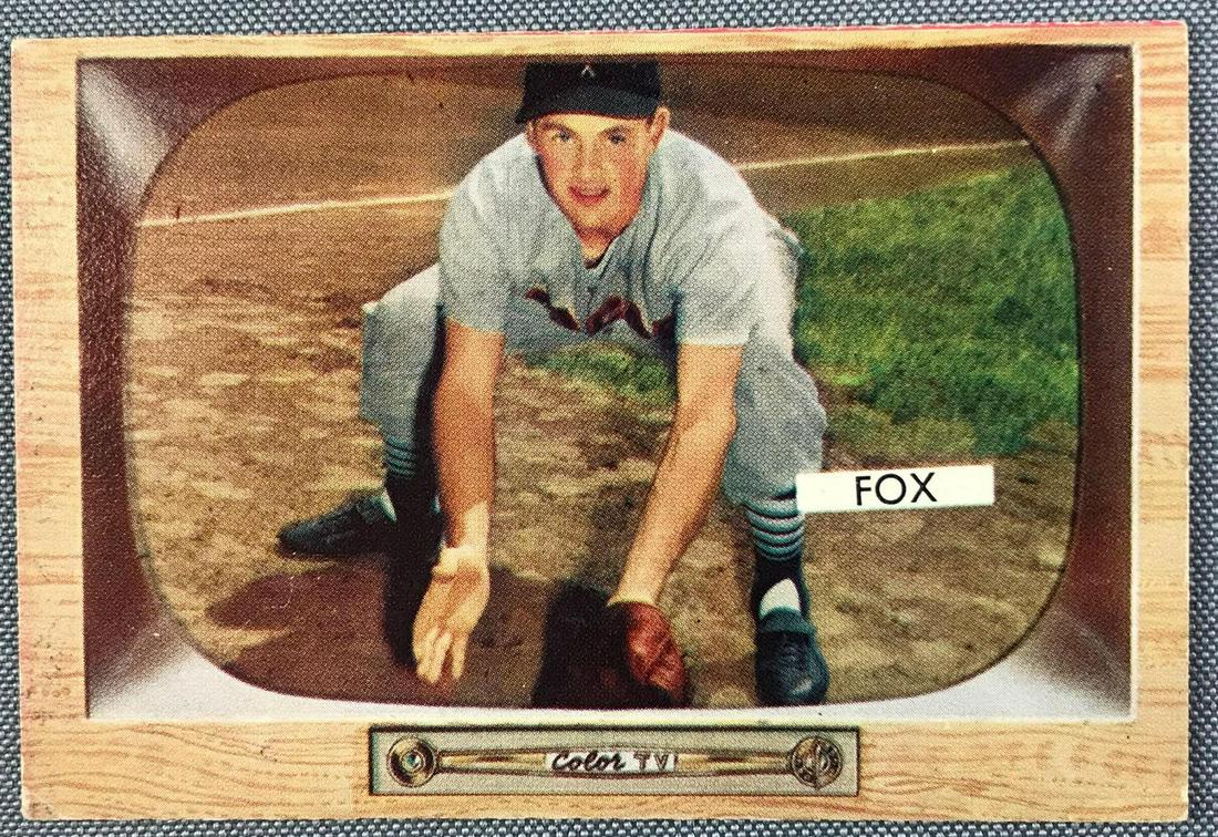 1955 Bowman Nellie Fox #33 (1 of 2)