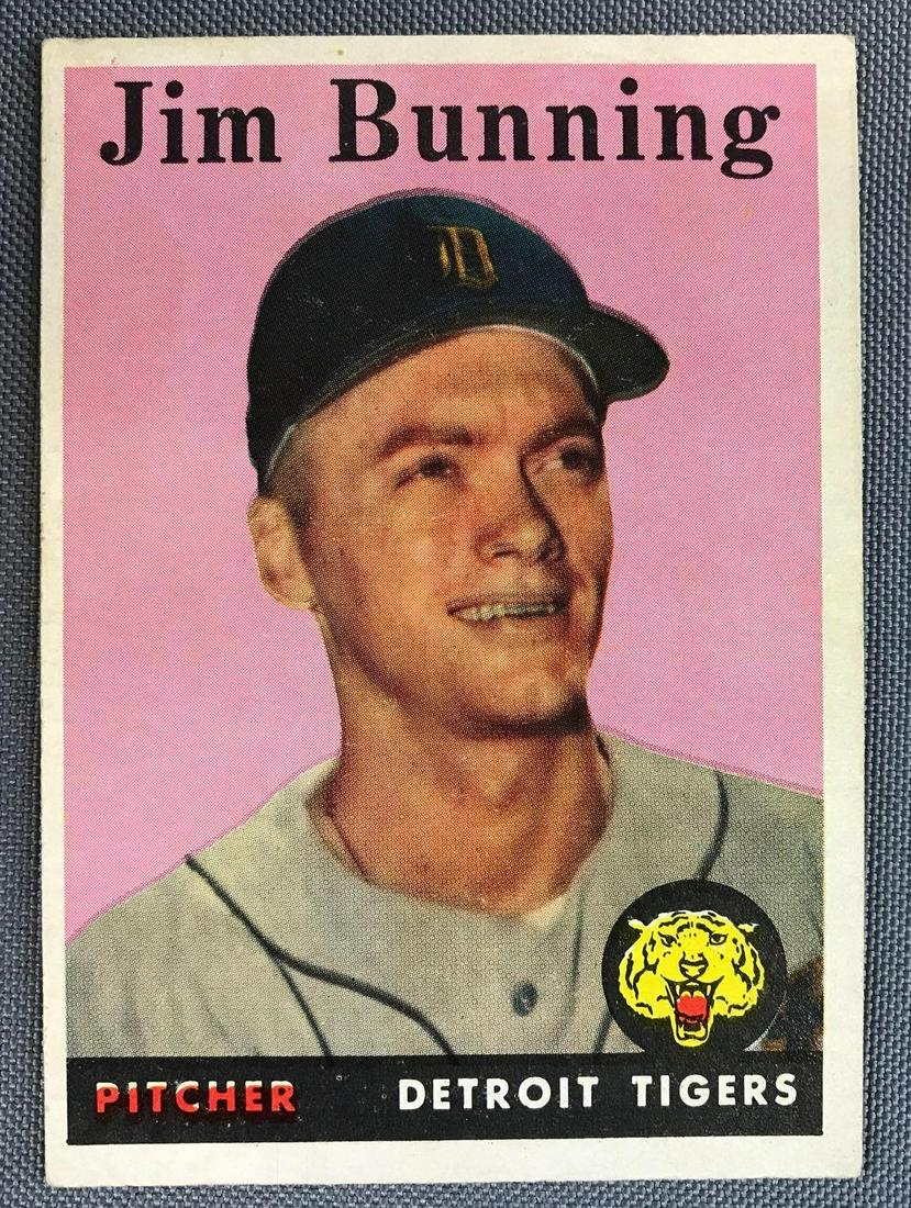 1958 Topps Jim Bunning #115 (1 of 2)