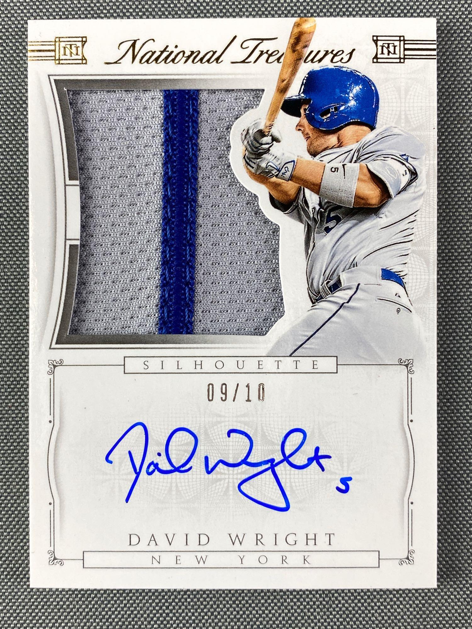 2015 Panini David Wright Signed Jersey Material Card (1 of 2)