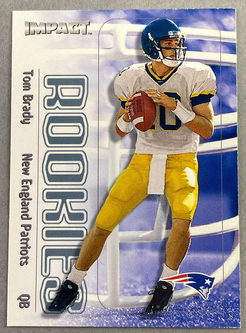2000 Fleer Tom Brady #27 Rookie Card (1 of 2)