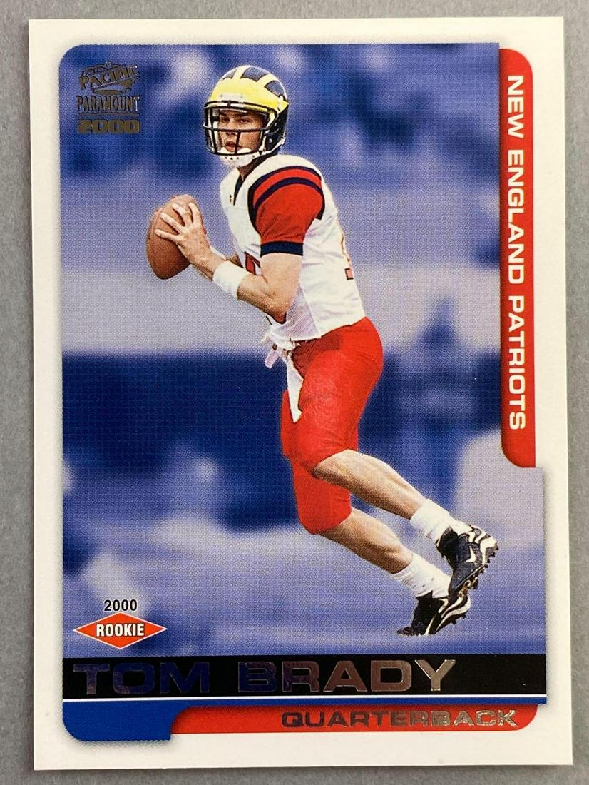 2000 Pacific Tom Brady 138 Rookie Card (1 of 2)