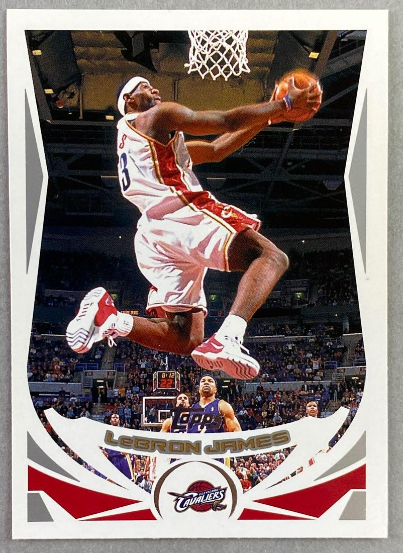 2004 Topps Lebron James #23 Basketball Card (1 of 2)