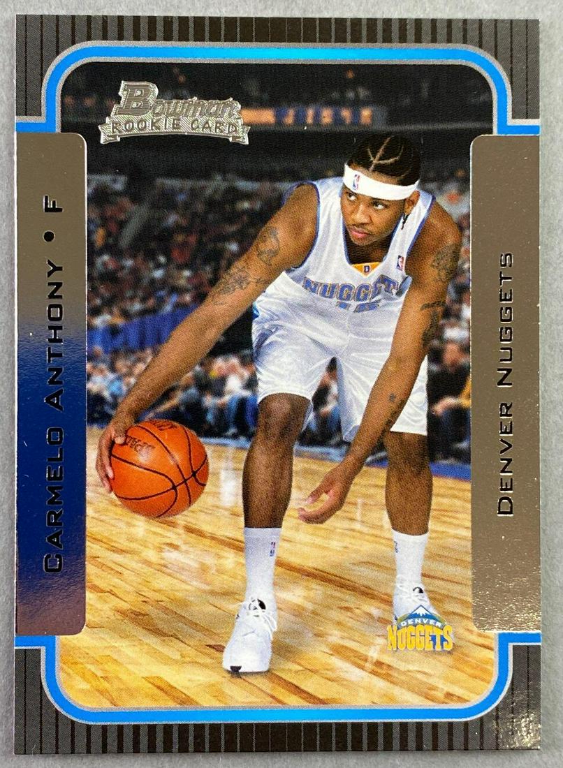2003 Bowman Carmelo Anthony #140 Rookie Card (1 of 2)