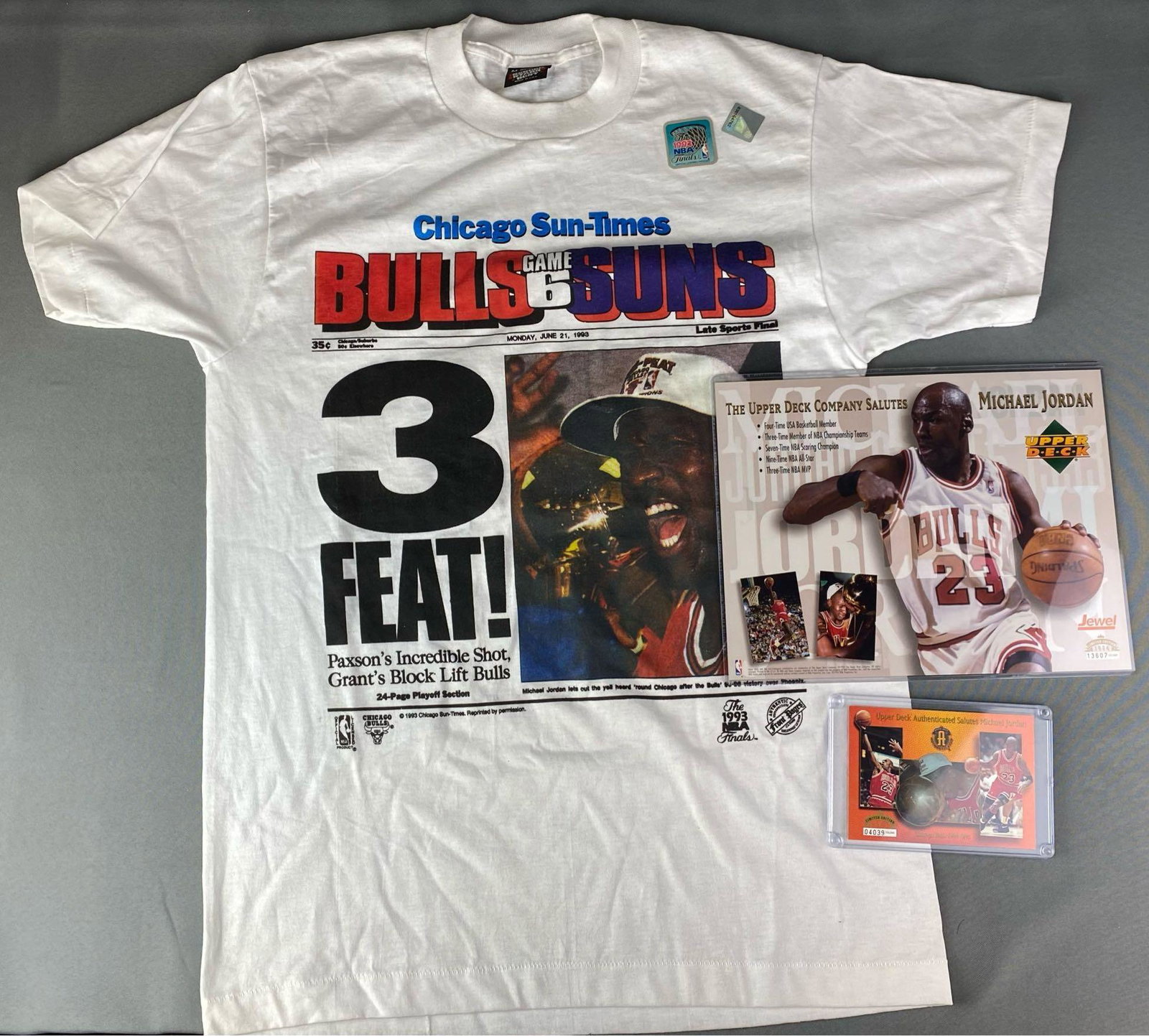 Group of Michael Jordan Memorabilia (1 of 5)