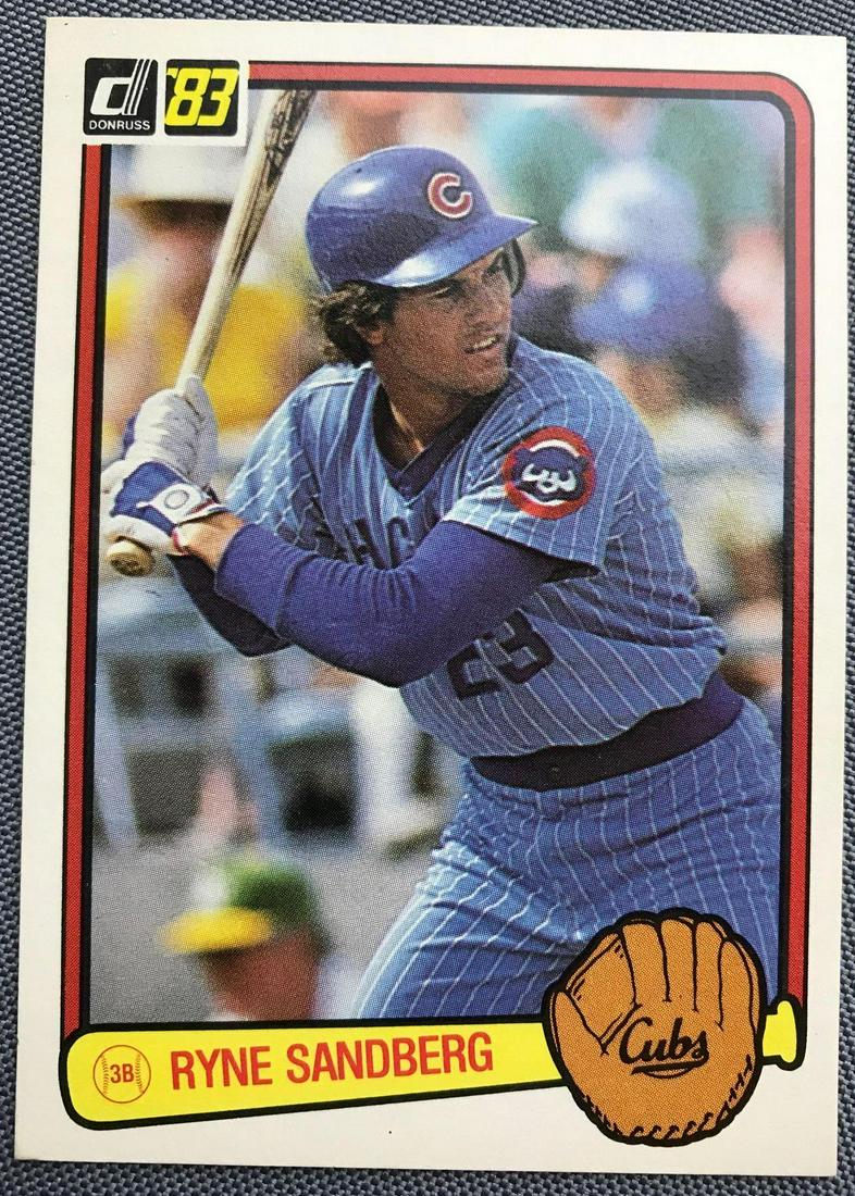1983 Donruss Ryne Sandberg #277 Rookie Card (1 of 2)