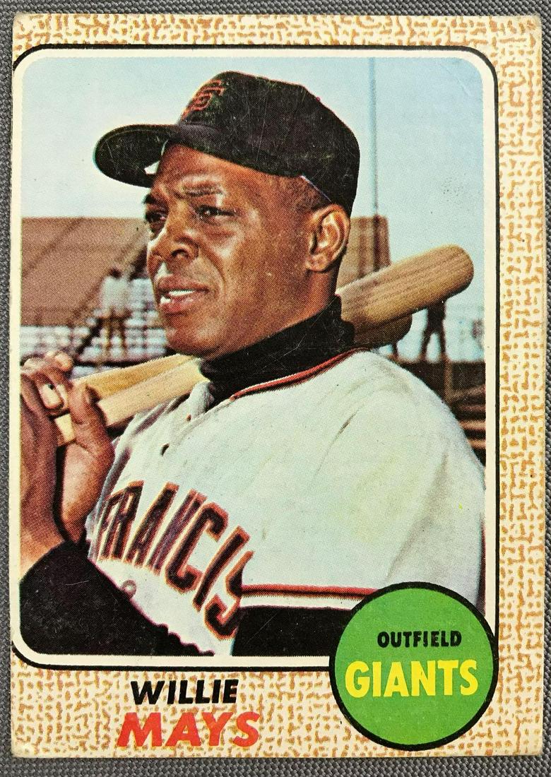 1968 Topps Willie Mays #50 (1 of 2)