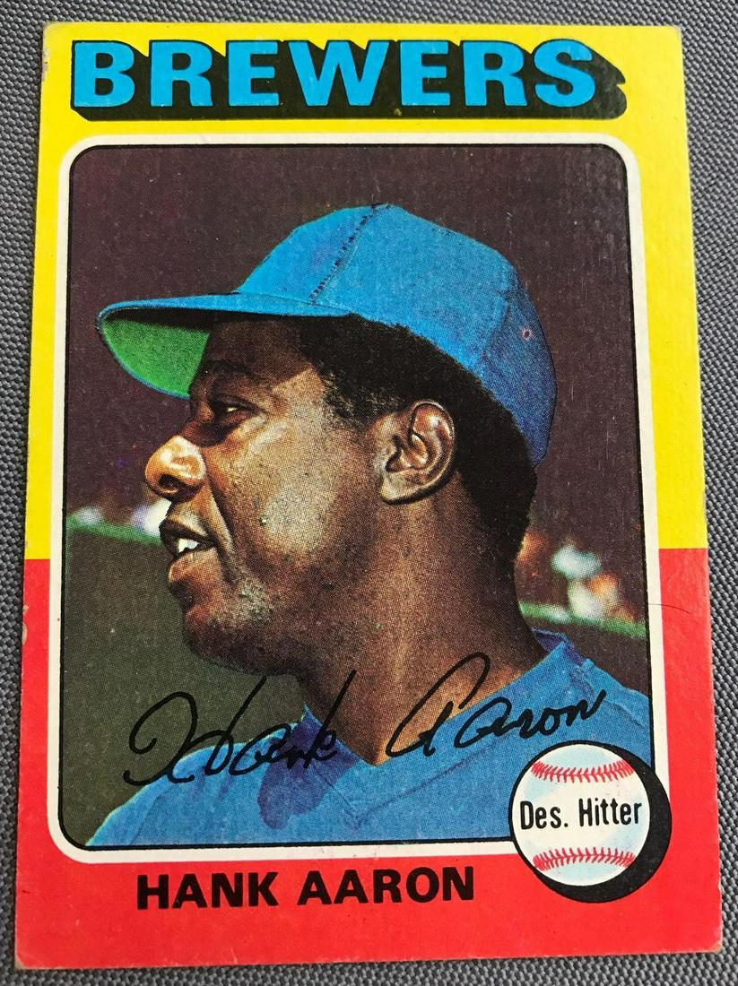 1975 Topps Hank Aaron #660 (1 of 2)