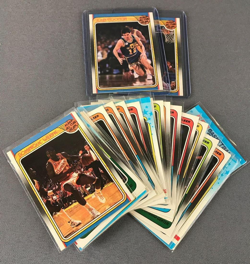 Group of 27 1988 Fleer Hall of Famers and Stars (1 of 3)