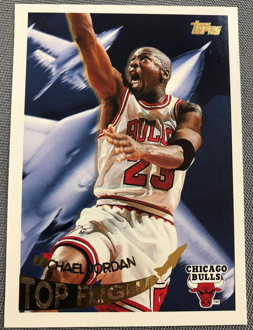 1995 Topps Michael Jordan #TF1 Basketball Card (1 of 2)