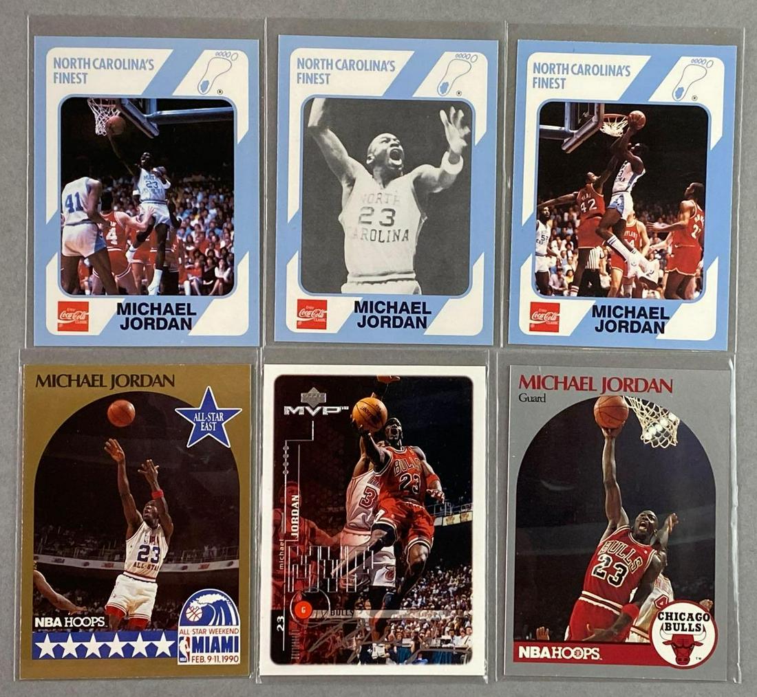 Group of 12 Michael Jordan Basketball Cards (1 of 4)