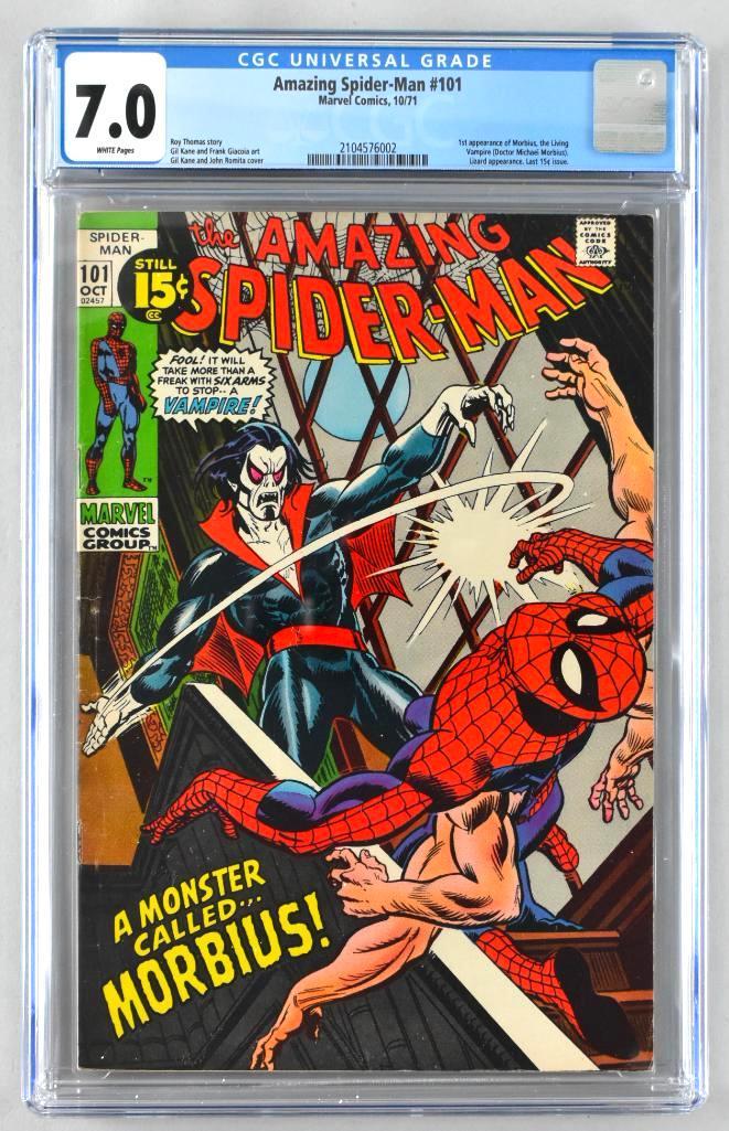 CGC Graded Marvel Comics The Amazing Spider-Man No. 101 (1 of 11)