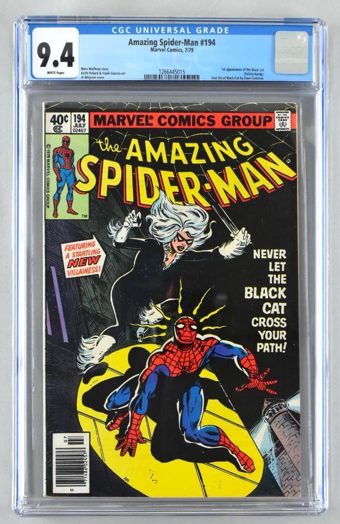 CGC Graded Marvel Comics The Amazing Spider-Man No. 194 (1 of 11)