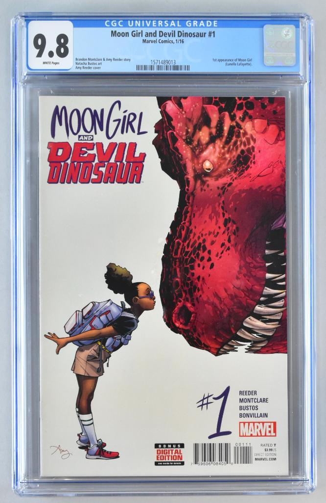 CGC Graded Marvel Comics Moon Girl and Devil Dinosaur (1 of 11)