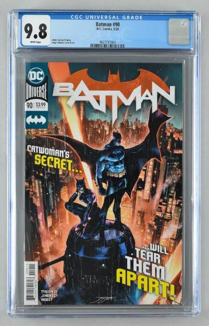 CGC Graded DC Comics Batman No. 90 comic book (1 of 11)