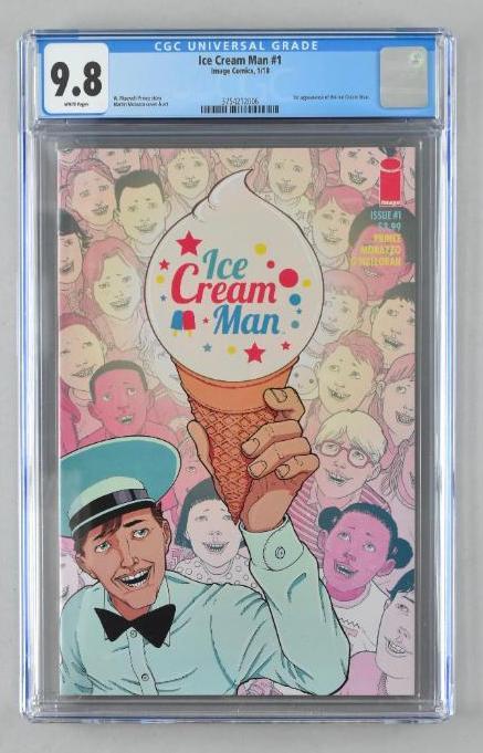 CGC Graded Image Comics Ice Cream Man No. 1 comic book (1 of 11)