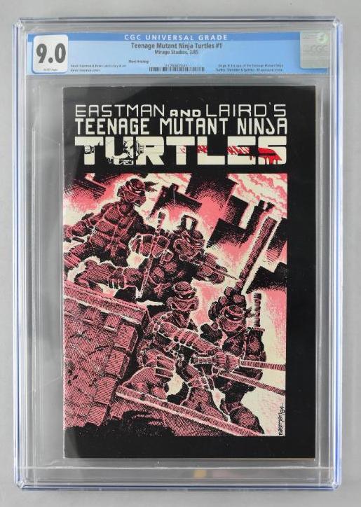 CGC Graded Mirage Studios Teenage Mutant Ninja Turtles (1 of 12)