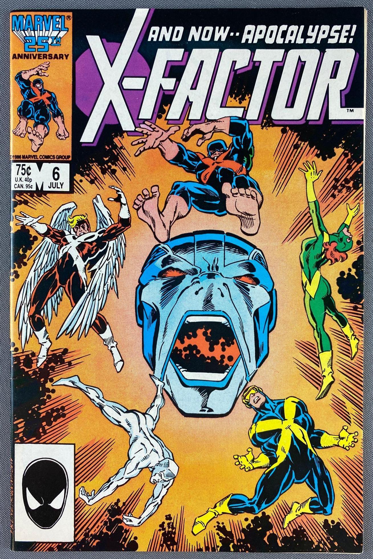 Marvel Comics X-Factor No. 6 comic book (1 of 8)