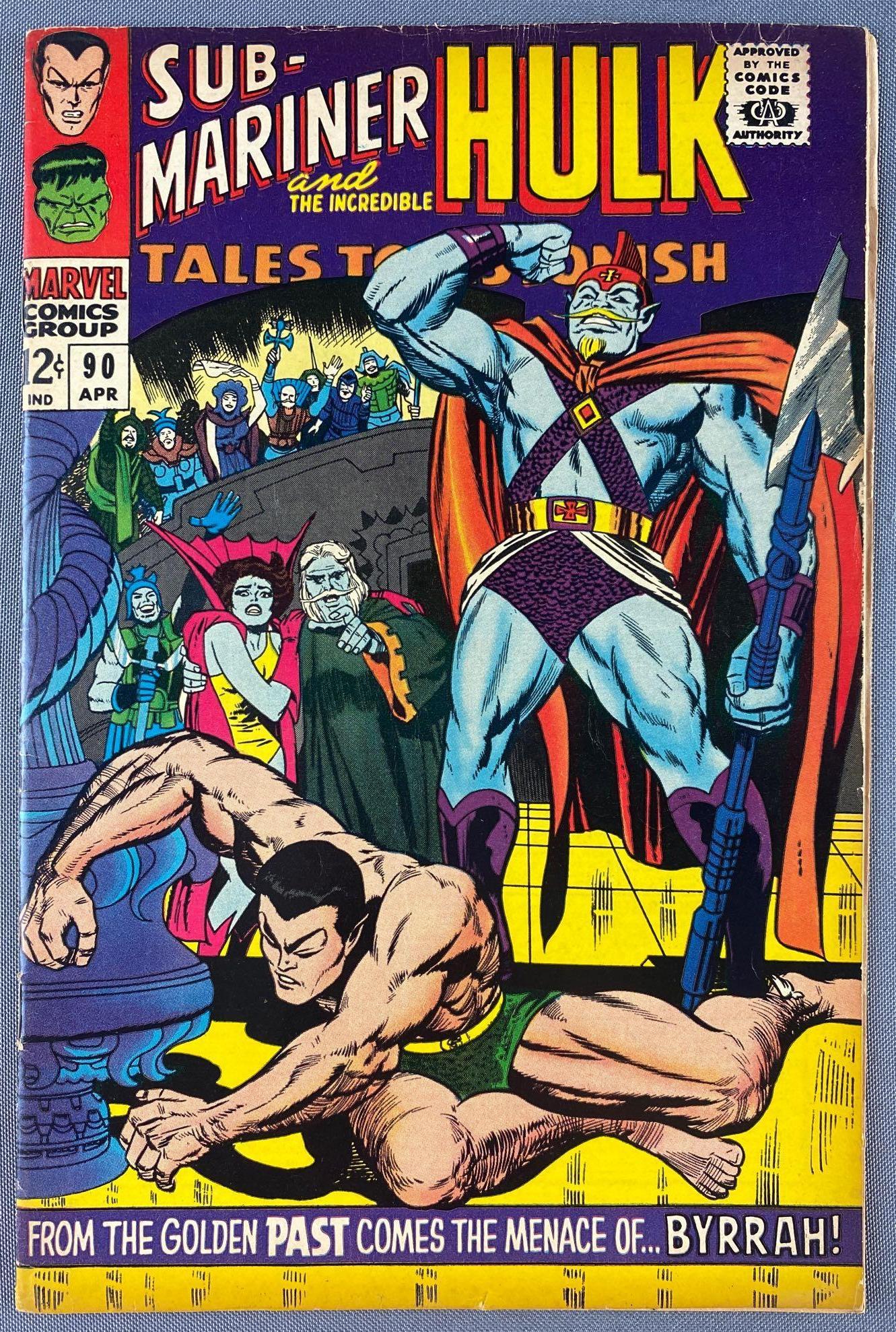 Marvel Comics Tales to Astonish No. 90 comic book (1 of 8)