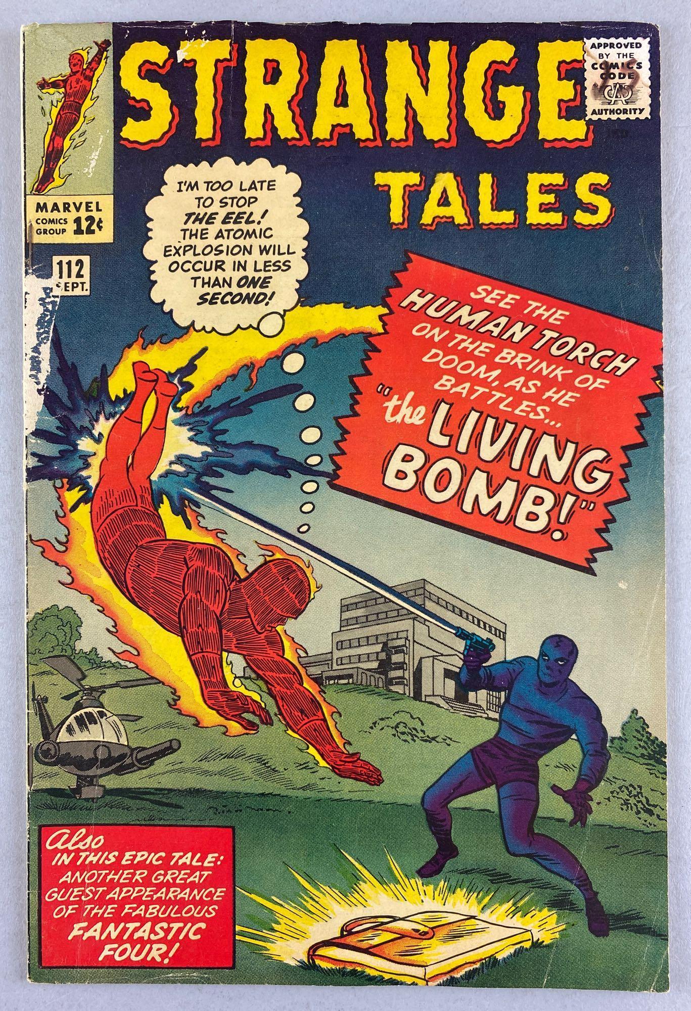 Marvel Comics Strange Tales No. 112 comic book (1 of 8)