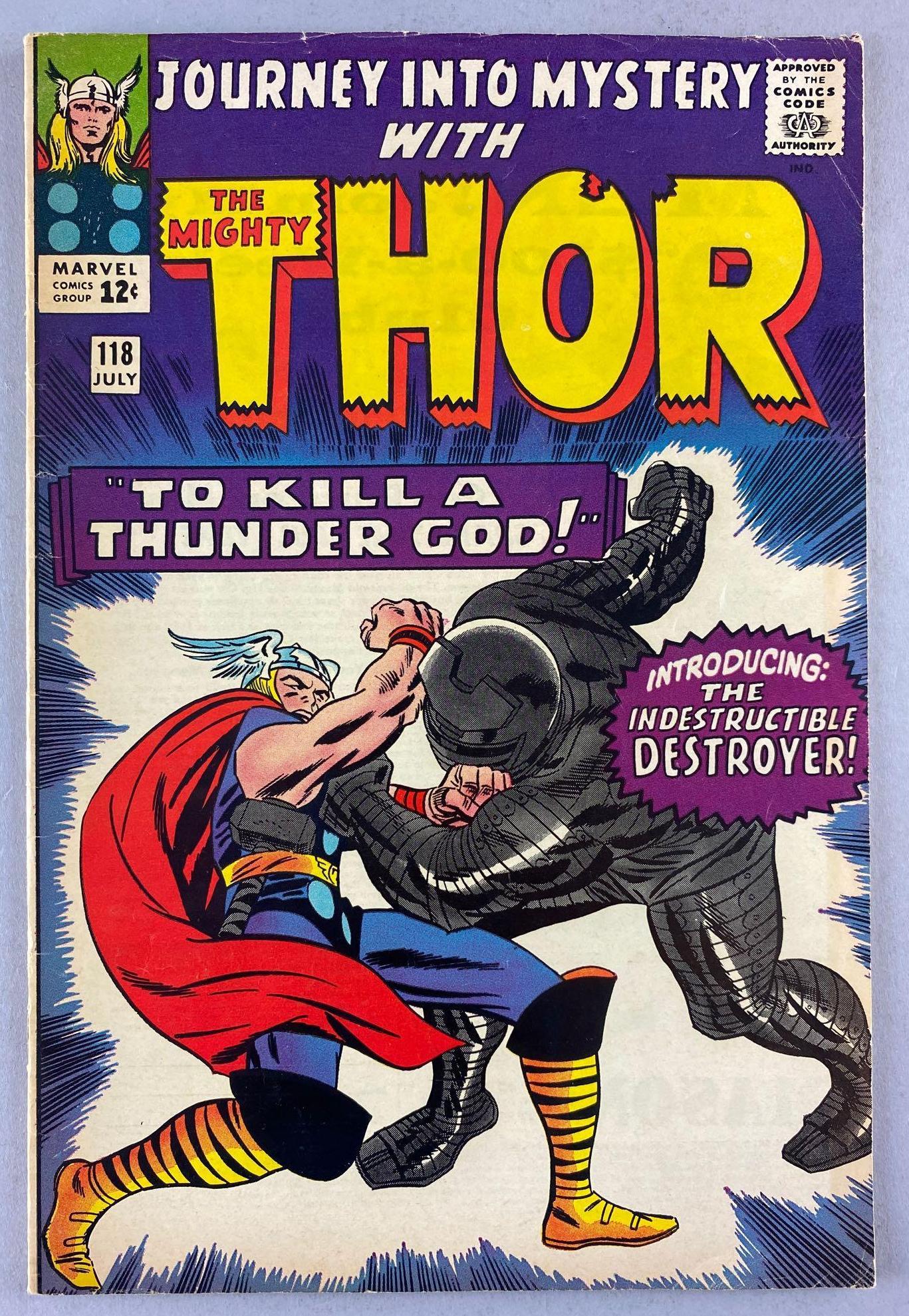 Marvel Comics Journey into Mystery No. 118 comic book (1 of 8)