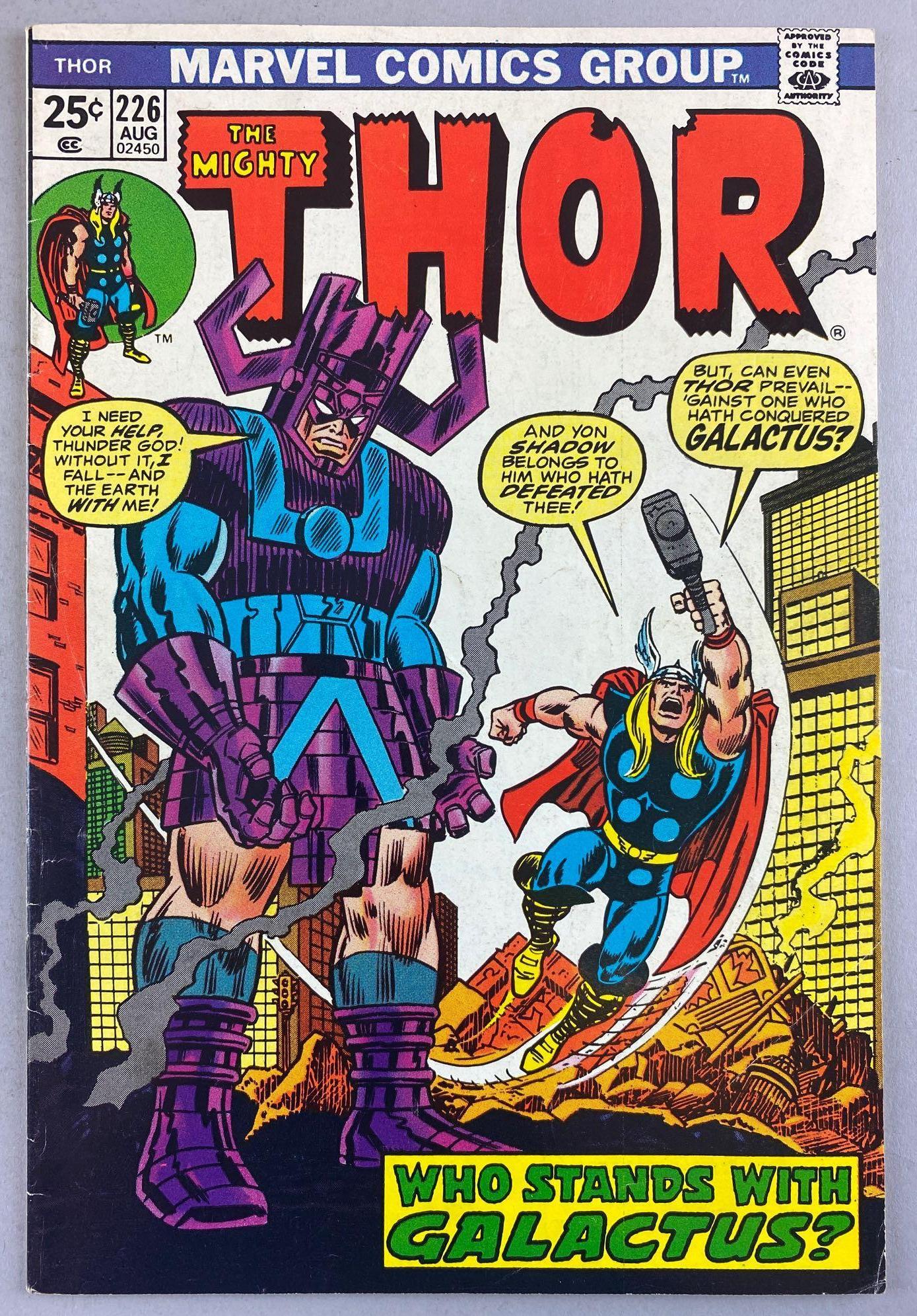 Marvel Comics Thor No. 226 comic book (1 of 8)