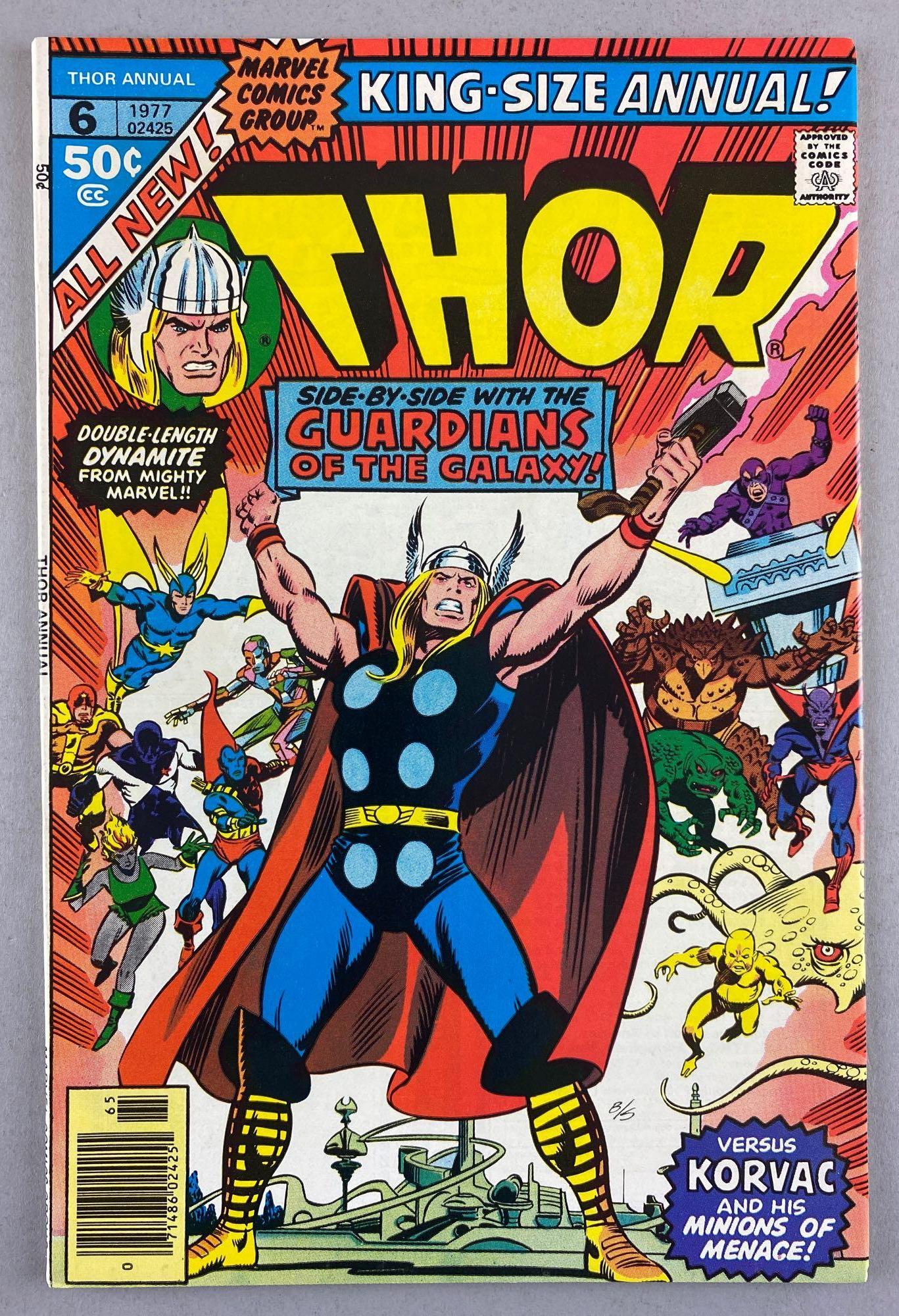 Marvel Comics Thor King-Size Annual No. 6 comic book (1 of 8)