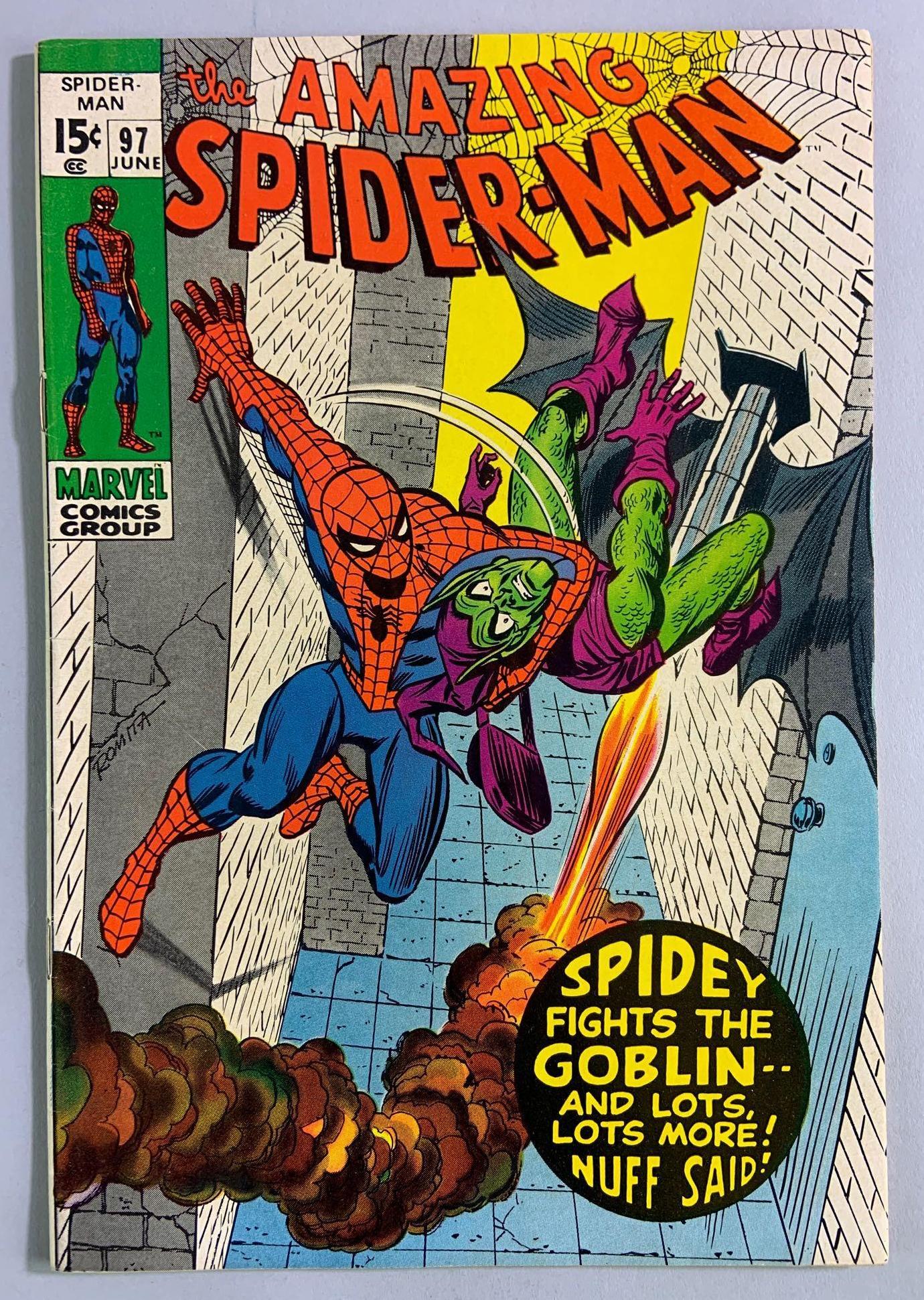 Marvels The Amazing Spider-Man No. 97 comic book (1 of 8)