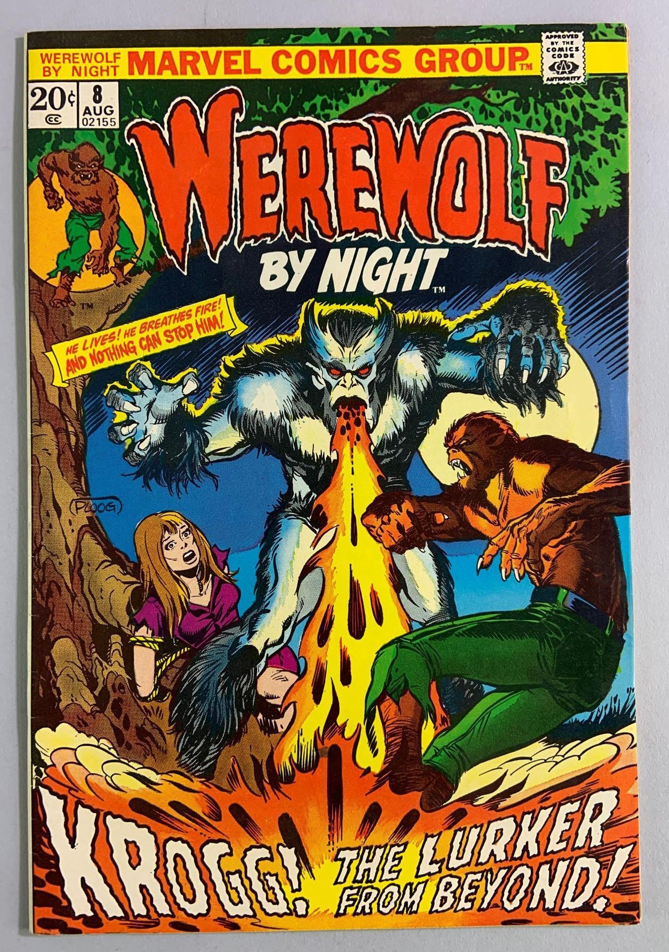 Marvel Comics Werewolf by Night No. 8 comic book (1 of 8)