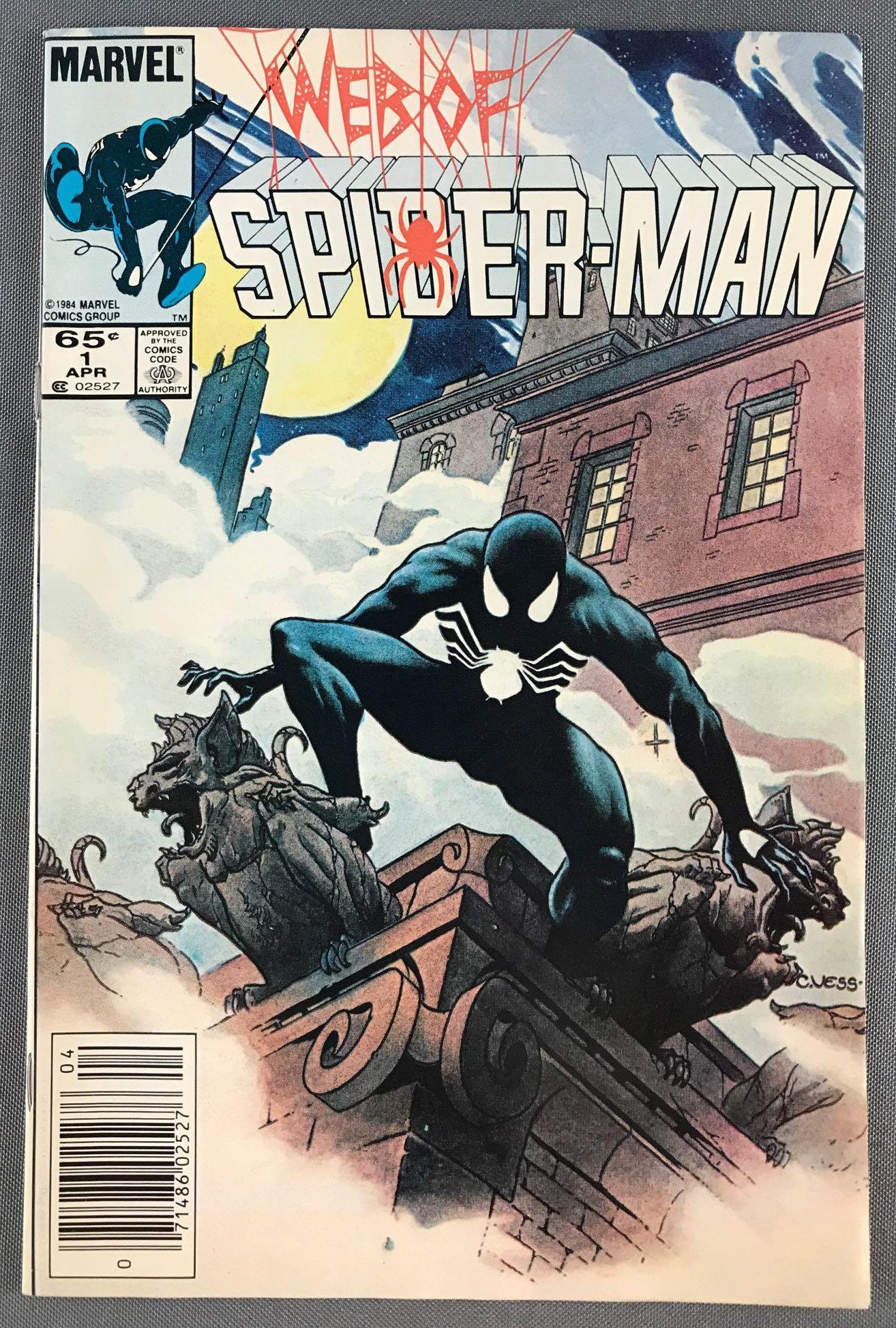 Marvel Comics Web of Spider-Man No. 1 comic book (1 of 8)